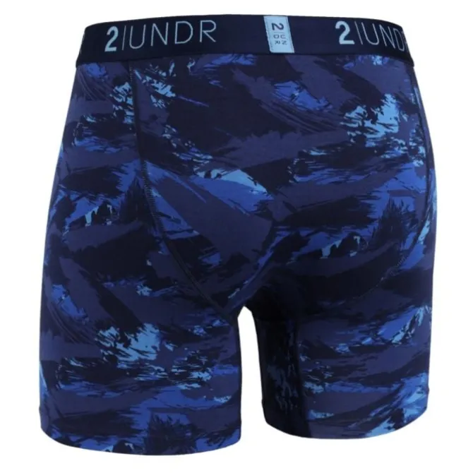 2UNDR Juoksualusasut^Swing Shift Boxer Sininen