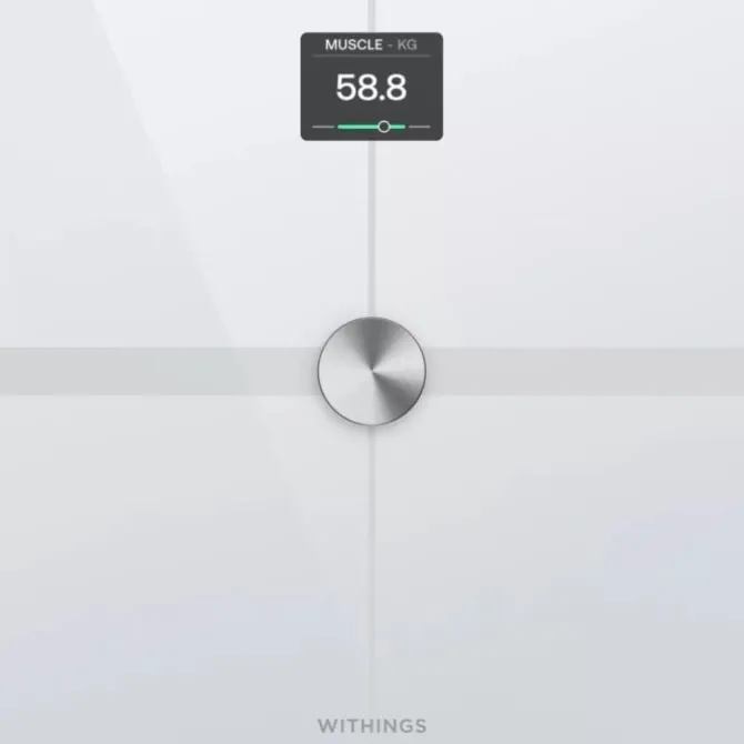 Withings Henkilövaaka | Hyvinvointi/palautuminen^Body Smart Valkoinen