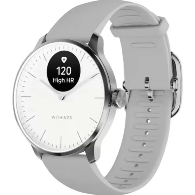 Withings Gps-kellot/hrm^Scanwatch Light 37mm Valkoinen