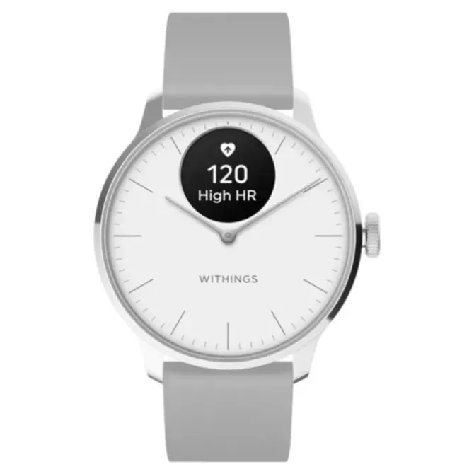 Withings Gps-kellot/hrm^Scanwatch Light 37mm Valkoinen