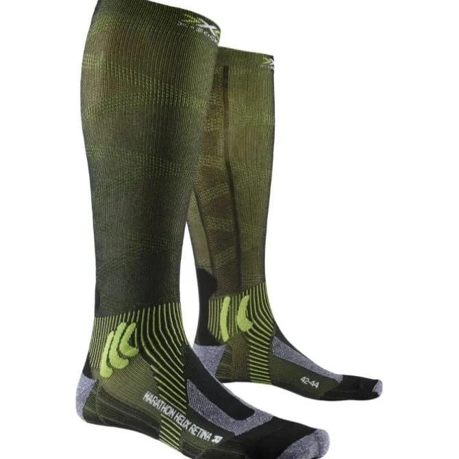 X-Bionic Sukat | Juoksusukat^Marathon Helix Retina 4.0 Sock Vihreä