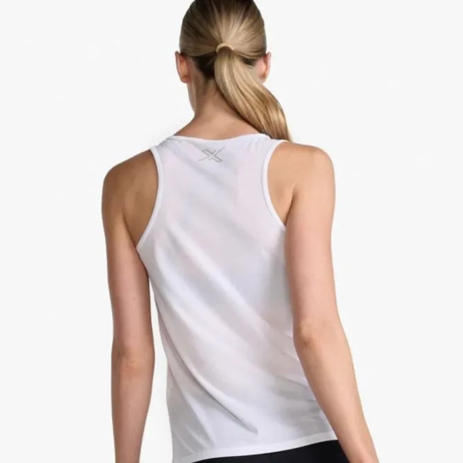 2XU T-paidat Ja Pitkähihaiset^Aero Singlet Valkoinen