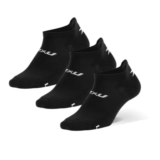 2XU Sukat | Juoksusukat^Ankle Socks 3 Pack Musta