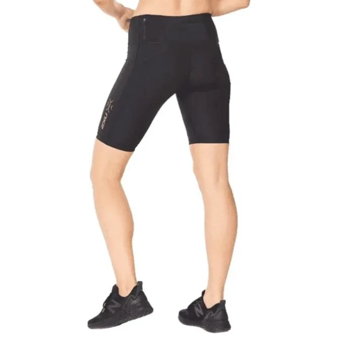 2XU Lyhyet Trikoot Ja Shortsit^Light Speed Mid-Rise Comp. Shorts Musta
