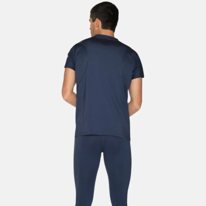 Zebdia Juoksualusasut | T-paidat Ja Pitkähihaiset^Baselayer SS Tee Sininen