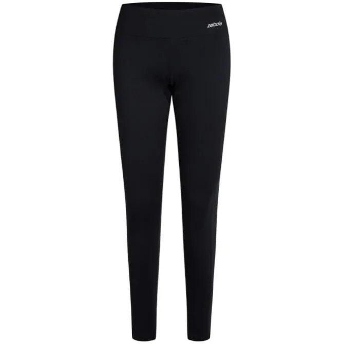 Zebdia Pitkät Trikoot Ja Housut^Running Tights Musta